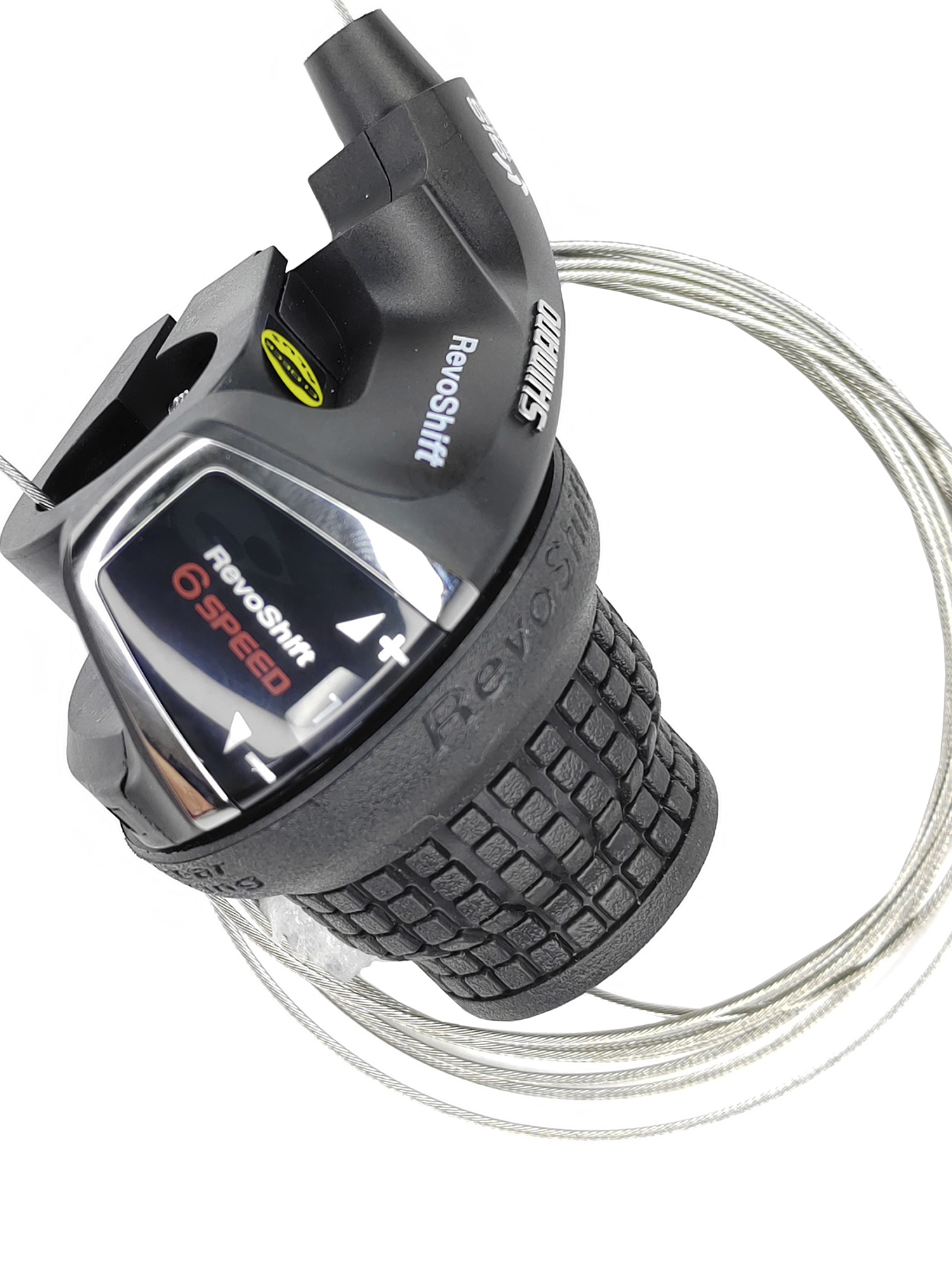 Shimano Шифтер SL-RS35, серия Tourney, 6 скоростей, под правую руку, трос 205 см, черный — Товары для велоспорта — фото 2
