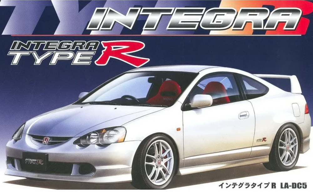 Сборная модель автомобиля Fujimi Honda Integra Type-R DC5, масштаб 1/24  #1