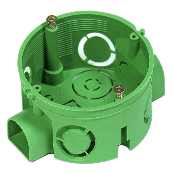 Коробка установочная (подрозетник) наборная (с ушками) D68х42 для ...