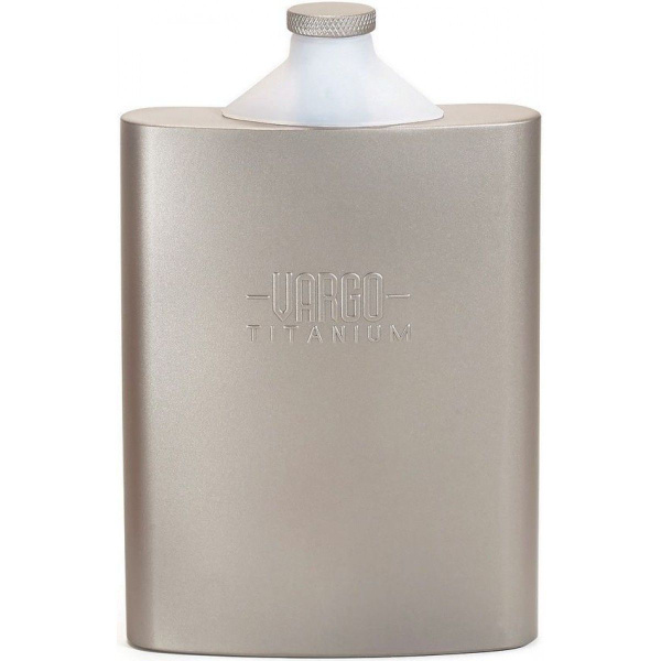 Туристическая титановая фляжка для алкоголя Vargo Titanium Funnel Flask ...