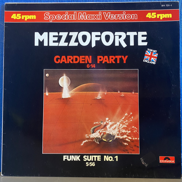 Mezzoforte. Garden Party. EX+ (Макси) FUNK ПЕРВЫЙ ПРЕСС 1983 LP ...