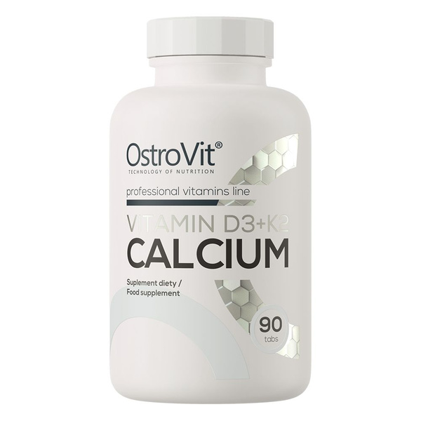 Ostrovit Calcium, Vitamin D3 + K2, Кальций с витаминами Д3 и К2 для ...