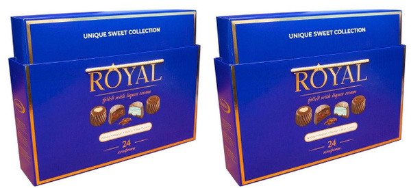 Royal Collection Набор конфет Синие, с сумочкой, 370 г, 2 шт - купить с ...