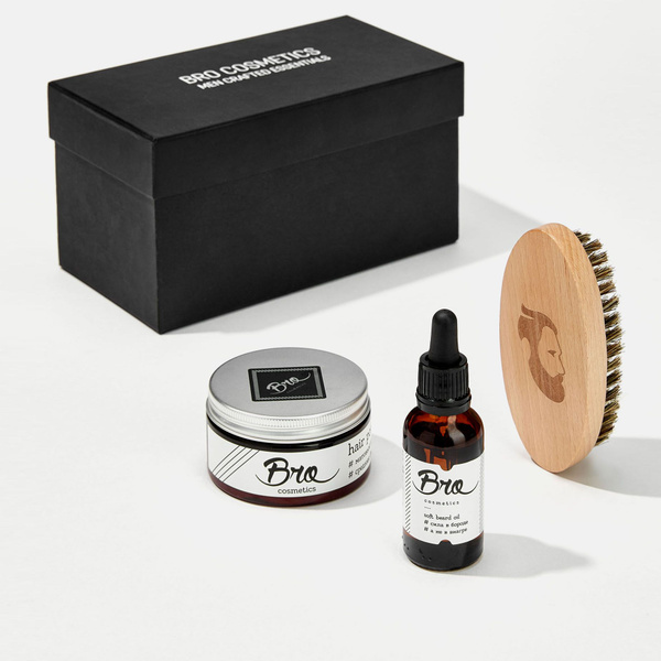 BROCOSMETICS Подарочный набор мужской косметики №1.1 для ухода за ...