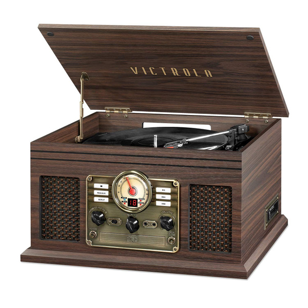 Виниловый проигрыватель пластинок Victrola Nostalgic 6-в-1 ...