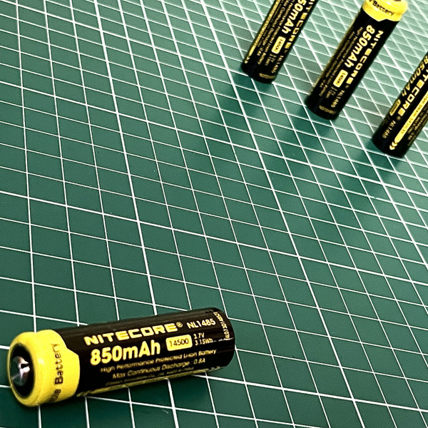 NITECORE Аккумуляторная батарейка 14500, 3,7 В, 850 мАч, 1 шт - купить ...