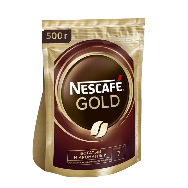 Кофе Nescafe Gold растворимый сублимированный, 500г - купить с ...
