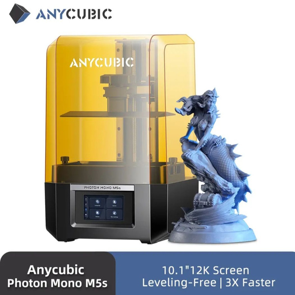 фотополимерный 3д принтер, anycubic photone M5s , детализация 12k ...