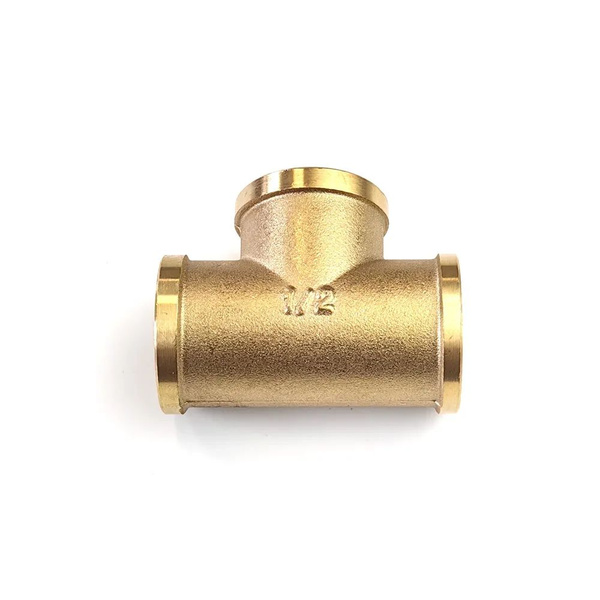 Тройник латунный 1/2х1/2х1/2" НР TIM, 0028 - купить по выгодной цене в ...