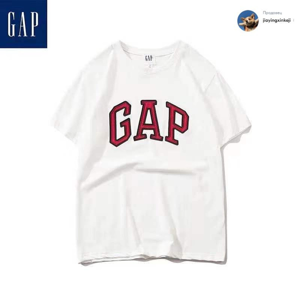 Футболка GAP, размер 48, цвет белый - купить по выгодной цене в ...