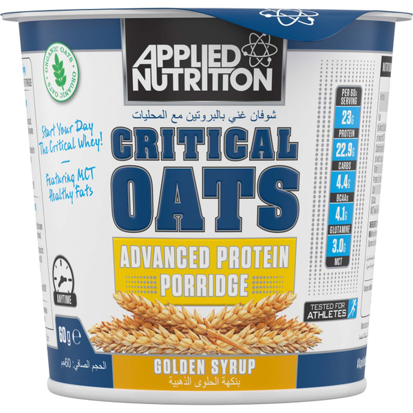 Applied Nutrition Critical Oats: органическая цельнозерновая овсянка с ...