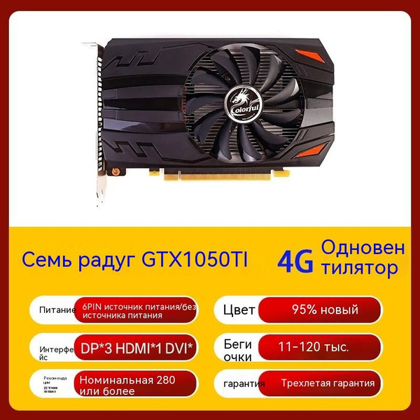 Видеокарта 6 ГБ GDDR6 - купить по низким ценам в интернет-магазине OZON ...