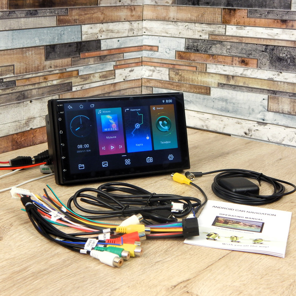 Автомагнитола 2 Din Pioneer.up V7 (4+64) с поддержкой CarPlay2 DIN ...
