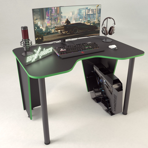 Игровой компьютерный стол myXplace Xplace 110, 110х72х75 см - купить по ...
