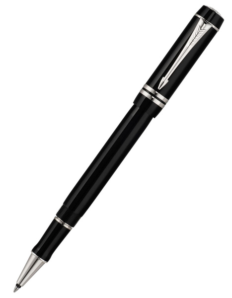 Ручка-роллер PARKER (Паркер) Duofold Black Platinum (S0690620) - купить ...