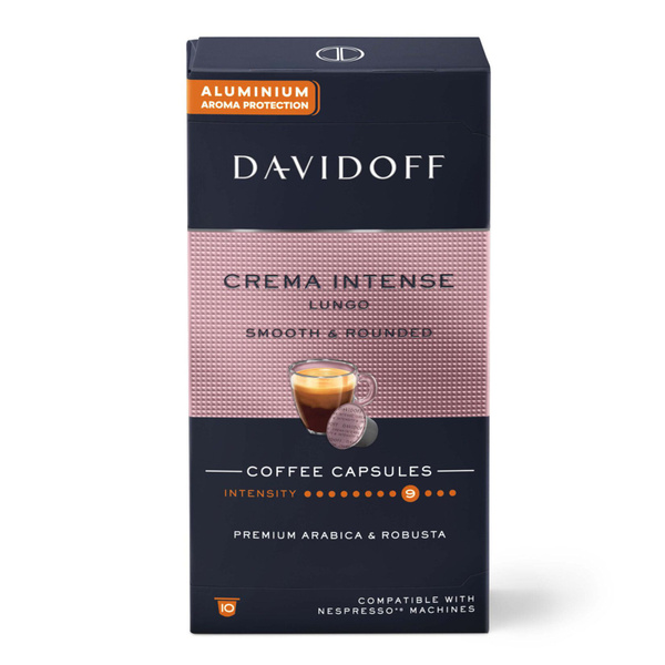 Кофе в капсулах Davidoff Crema Intense Lungo Capsule Coffee 10 Pack 55 ...