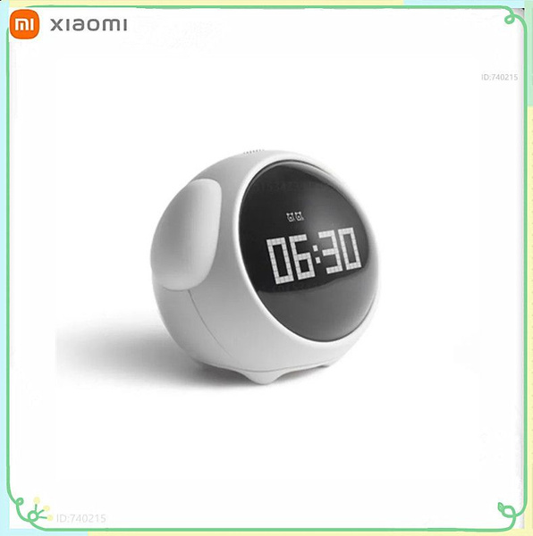 Умный будильник Xiaomi Cute Expression Alarm Clock,белый купить по ...