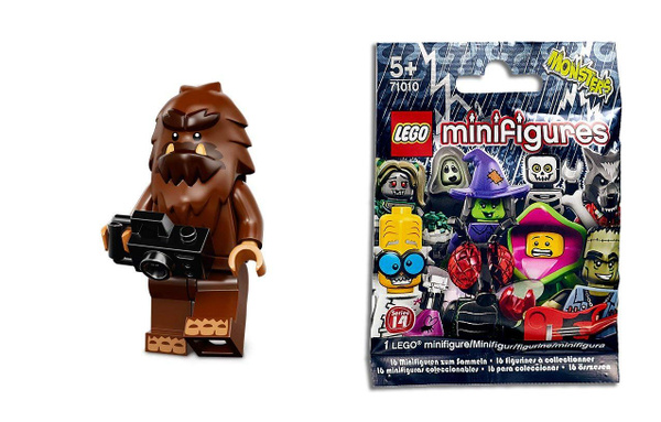 Бигфут LEGO Collectable Minifigures 71010 Серия 14: ЛЕГО Монстры ...