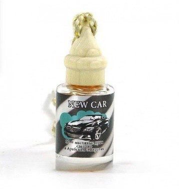 Best favors Ароматизатор автомобильный, Круглый автопарфюм New Car 12 ...