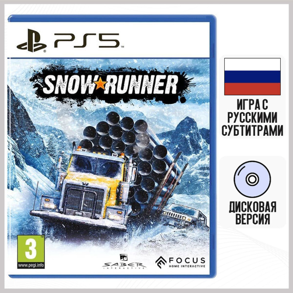 Игра Игра на диске SnowRunner (PS5, Русская версия) (PlayStation 5 ...