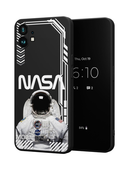 Силиконовый чехол Novel для Nothing Phone 1 (Насинг Фон 1), Космонавт ...