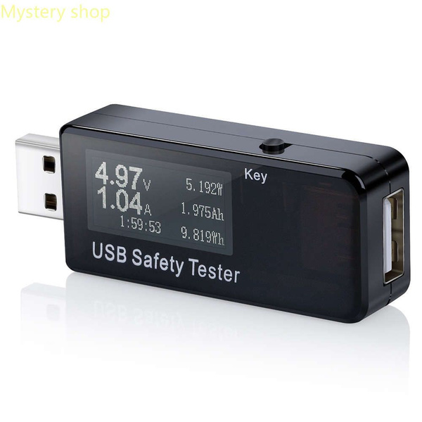 USB-цифровой тестер, монитор напряжения и тока, 5,1 А постоянного тока ...