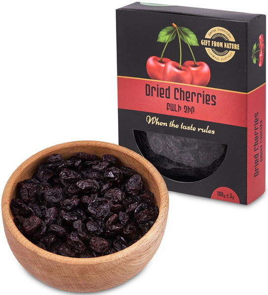 Сухофрукты из вишни 100гр - купить с доставкой по выгодным ценам в ...