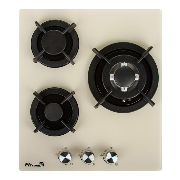 Варочная панель газовая ELTRONIC 33-11, 3 конфорки, бежевая купить по ...