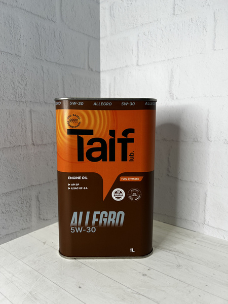 Масло моторное TAIF 5W-30 Синтетическое - купить в интернет-магазине ...