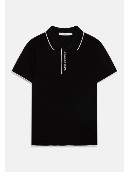 Поло Calvin Klein Jeans, размер 170, цвет черный - купить по выгодной ...