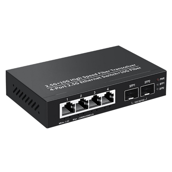 2.5G Ethernet-коммутатор, 4 порта, 2500 Мбит/с, сетевой коммутатор ...