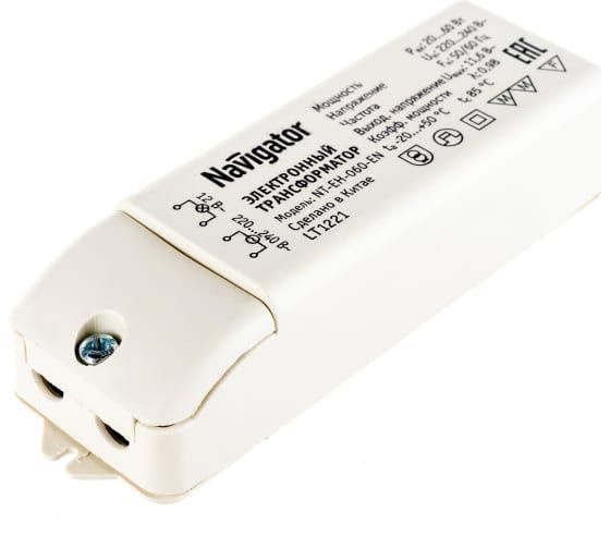 Navigator Трансформатор 432 NT-EN-060-EN, 12В - купить с доставкой по ...