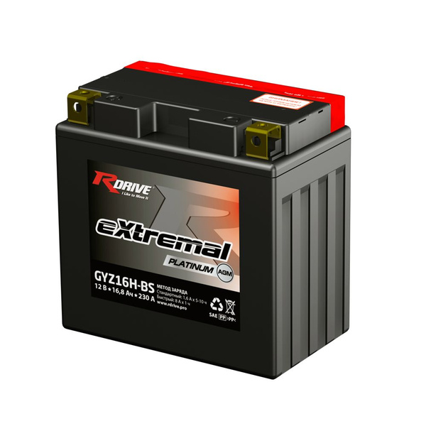 Вопросы и ответы о Мотоциклетный аккумулятор RDrive eXtremal PLATINUM ...