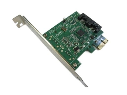 2 xSATA HighPoint 620WDA контроллер дисков SATA PCI-E x1 - купить с ...