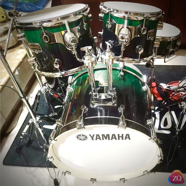 барабанная установка YAMAHA RYDEEN Барабаны (5 шт) MEINL HCS тарелки 5 ...