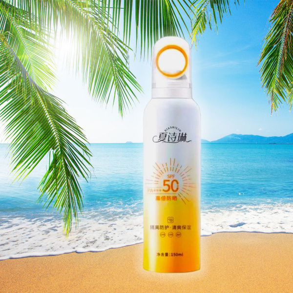 Солнцезащитный крем spf 50 для лица / Спрей от загара увлажняющий ...