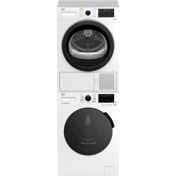 Стиральная машина Beko WSPE7H616W + DF7439SXUV + PSKS, белый - купить ...