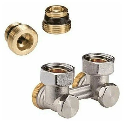 Мультифлекс для радиатора угловой / узел нижнего подключения 1/2"x3/4 ...