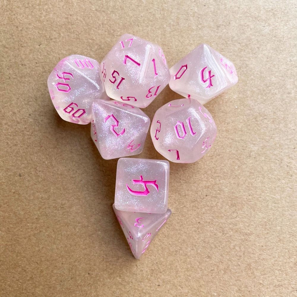 7Pcs/set DND кости - купить с доставкой по выгодным ценам в интернет ...