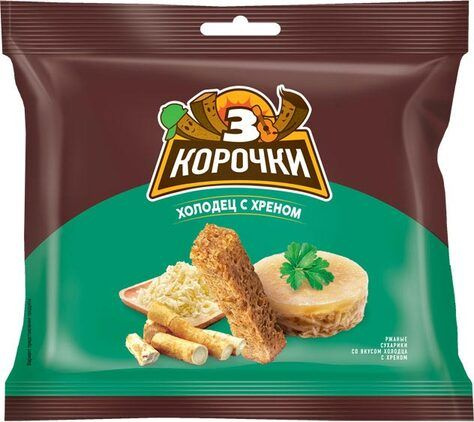 Сухарики со вкусом холодца с хреном и горчичным соусом - купить с ...