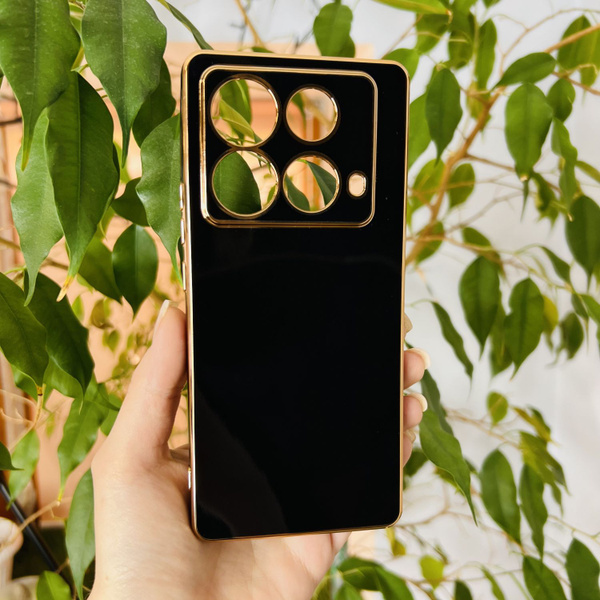 Чехол для Infinix Note 40 / Инфиникс Ноте 40 силиконовый inli (Чёрный ...