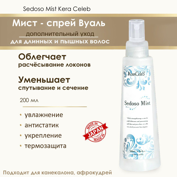 Спрей Вуаль - Sedoso Mist для длинных волос KeraCeleb - купить с ...