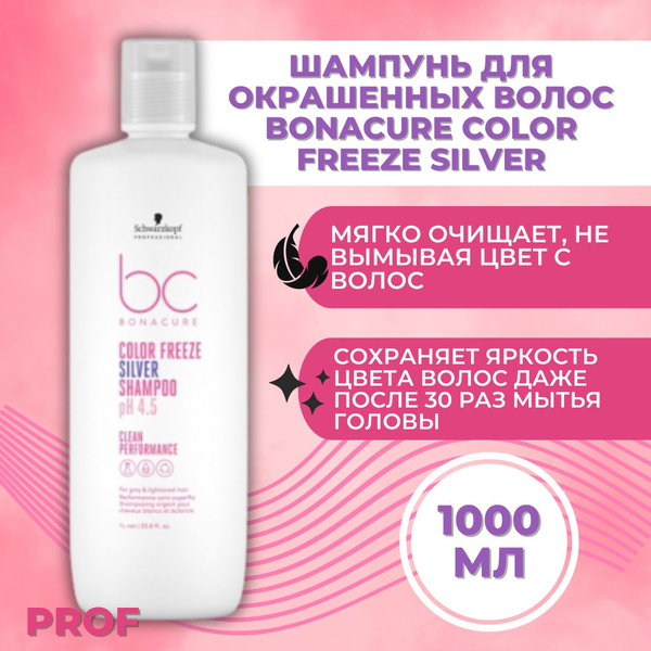 Schwarzkopf Professional Шампунь для волос нейтрализующий желтизну ...