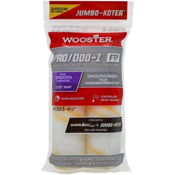 Валик малярный Wooster Jumbo-Koter Pro/Doo-Z FTP, износостойкий для ...