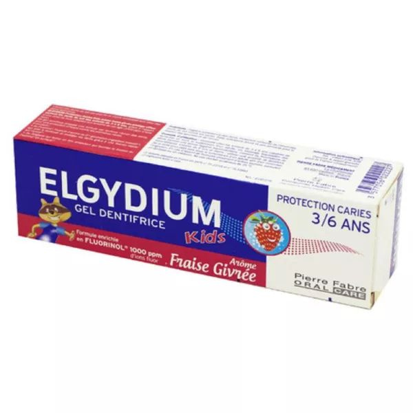 ORAL CARE ELGYDIUM Junior Зубная паста-гель для детей от 3 до 6 лет ...