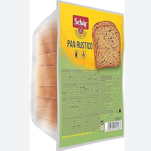 Характеристики Хлеб Dr. Schar без глютена Pan Rustico по 250г подробное ...