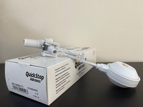 Поплавковый клапан QUICK STOP STANDARD 1/2" (пластик), с нерегулир ...