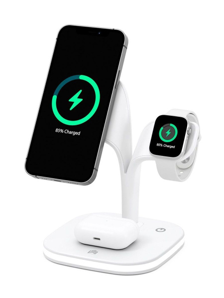 Беспроводная зарядка для iPhone AppleWatch AirPods MagSafe - купить с ...