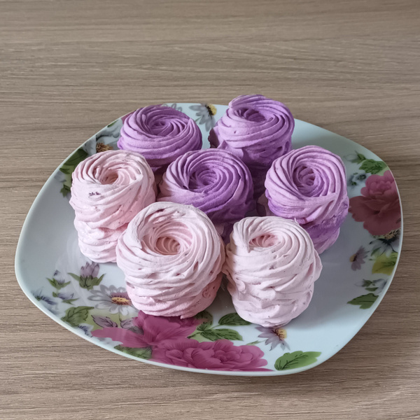 ПП зефир без сахара на эритрите и изомальте со вкусом яблока, лаванды ...