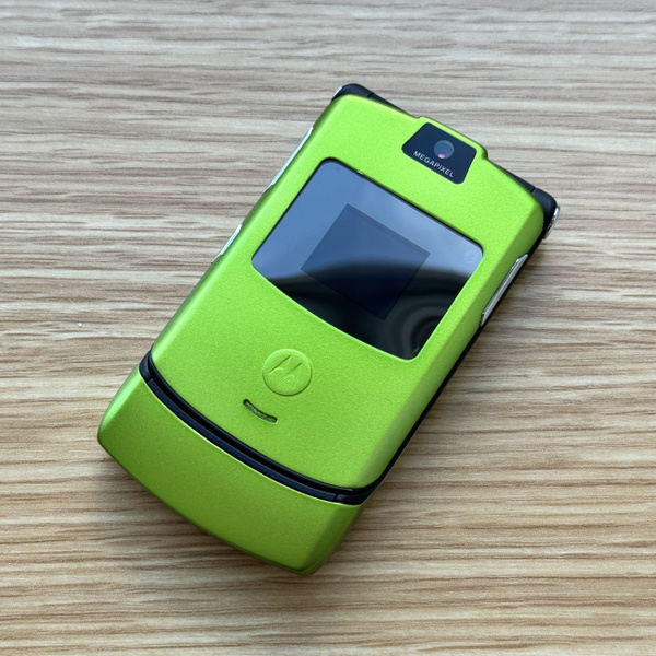 Мобильный телефон Motorola RAZR V3, зеленый - купить по выгодной цене в ...